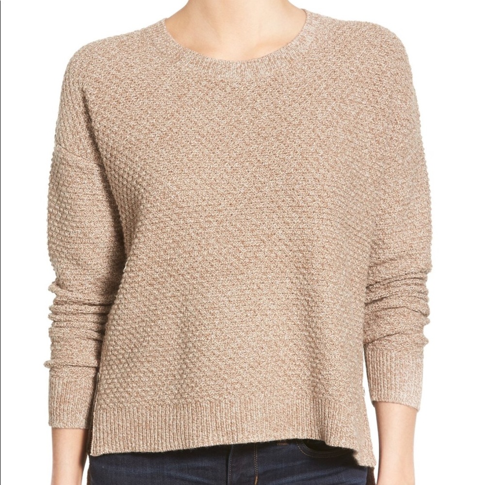 •MADEWELL• Landmark Tan Marled Sweater